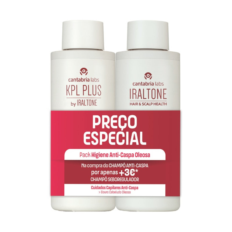 KPL Plus Champô Anticaspa + Iraltone Champô Seboregulador