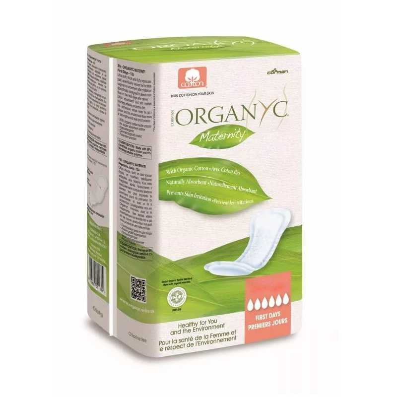 Organyc Maternity Pensos Pós-Parto x14
