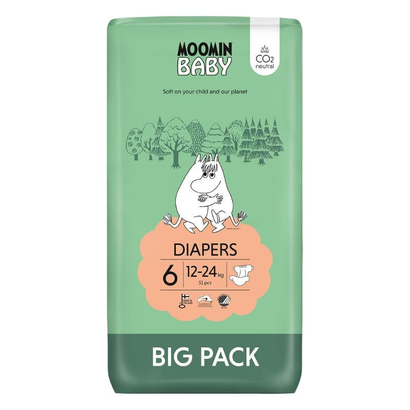 T6 diapers 12-24 kg pack of 51