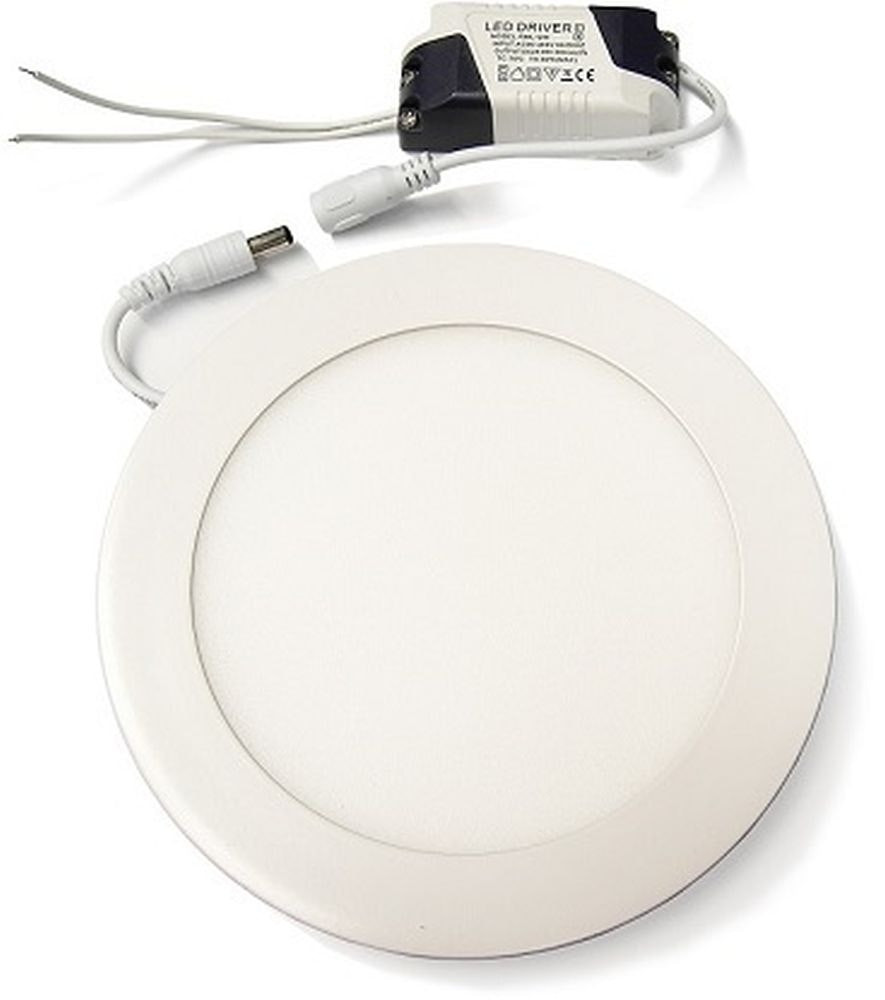 Panel LED redondo empotrable 5W 3000K 83mm