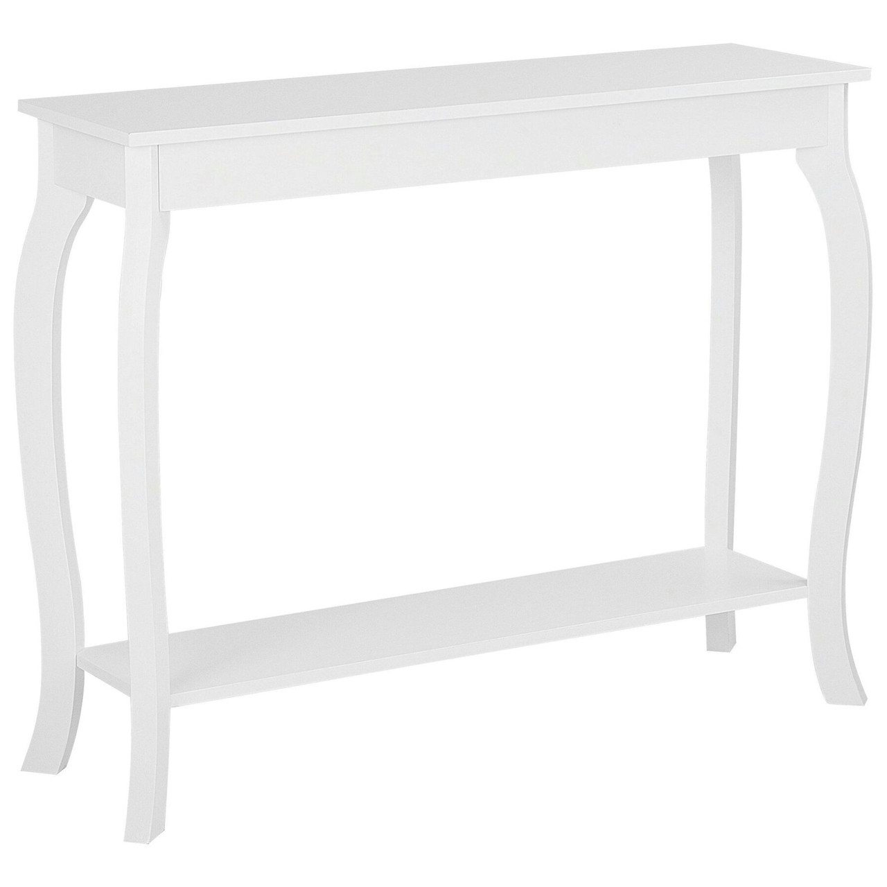 Consola Hartford en MDF lacada blanca