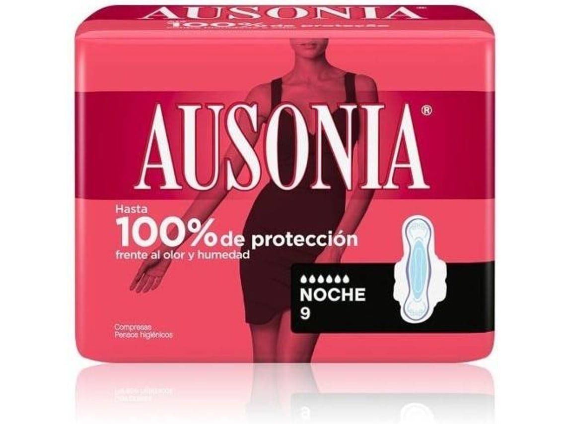 AUSONIA Night sanitary pads 10 pack