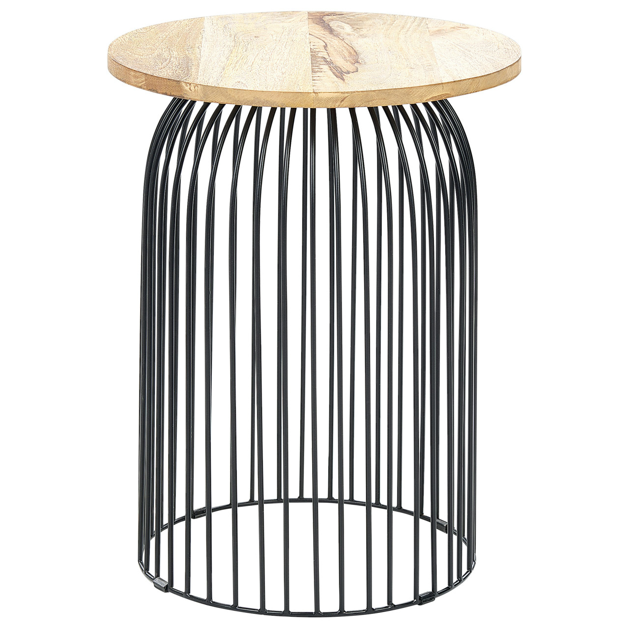 Mesa de centro Wills en madera de mango y metal