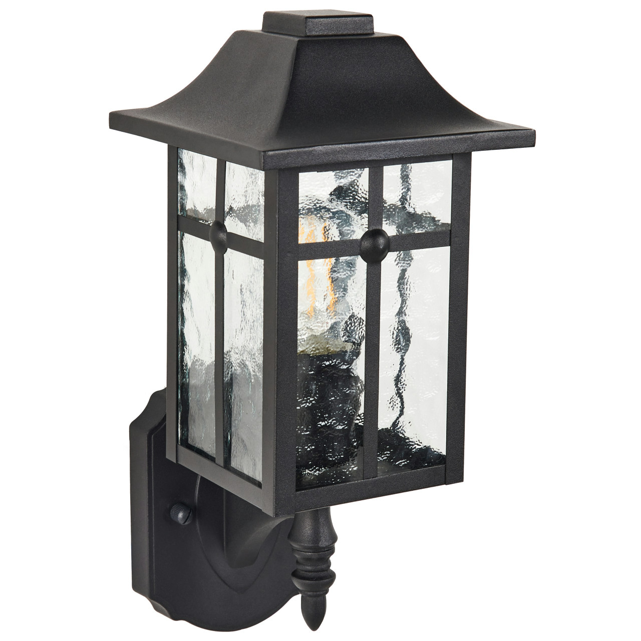 Alata outdoor wall lamp iron black