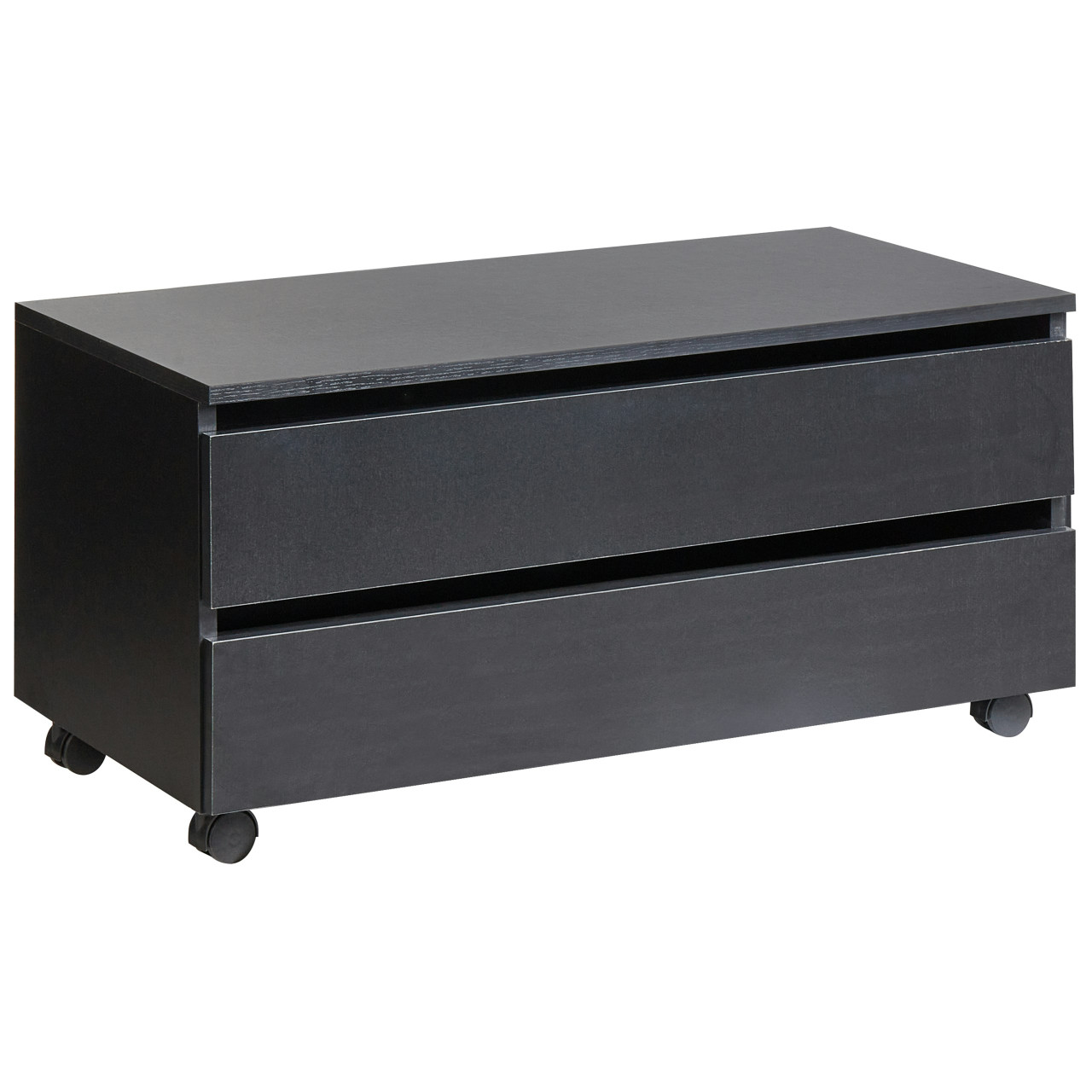 Mueble de baño Teresina en melamina negro