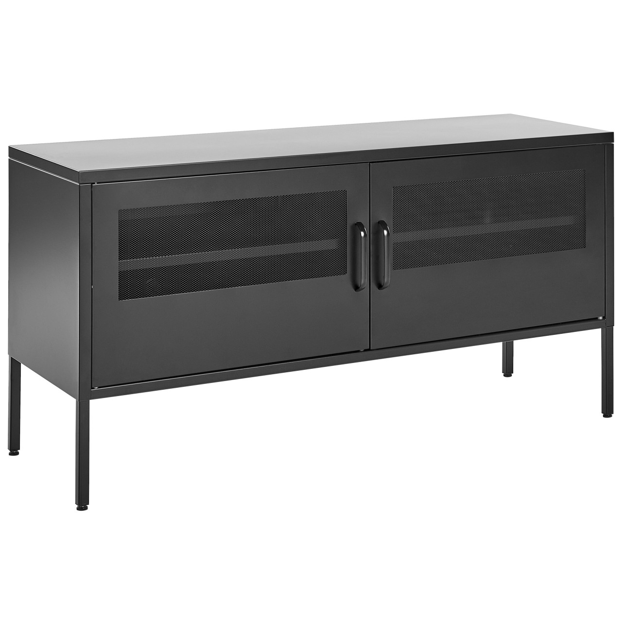 Morley office shelving steel with 2 doors and 2 shelves
