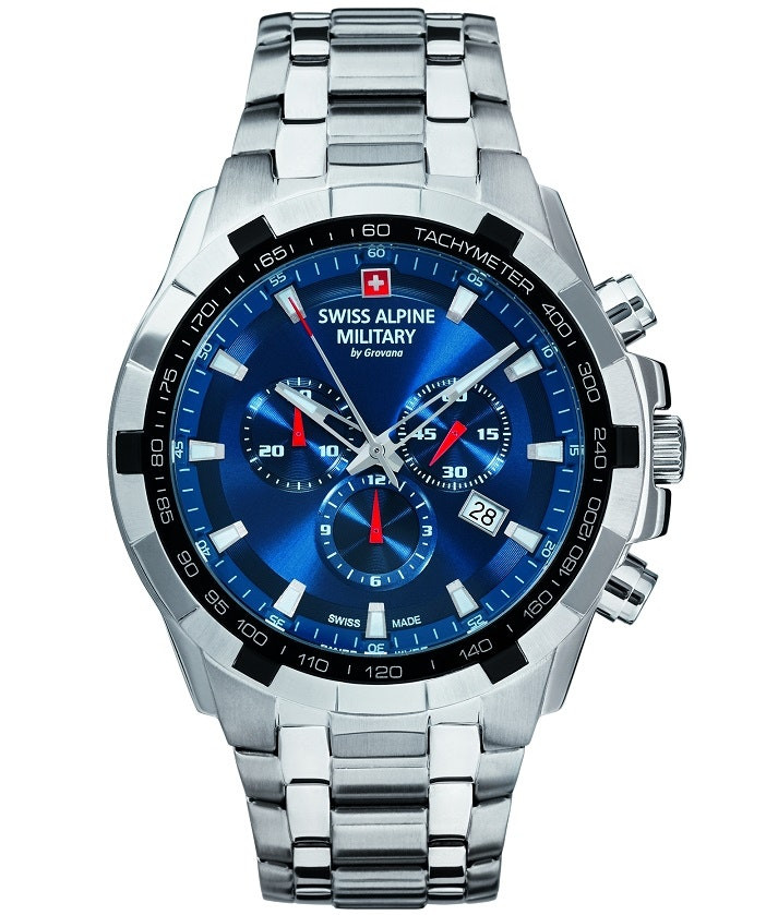 Swiss Alpine Military watch SAM7043-9135 grey