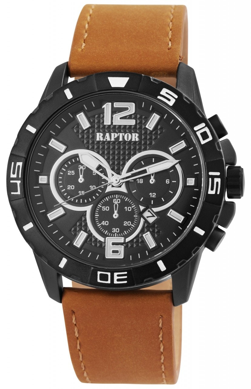 Reloj Triang con correa de piel genuina