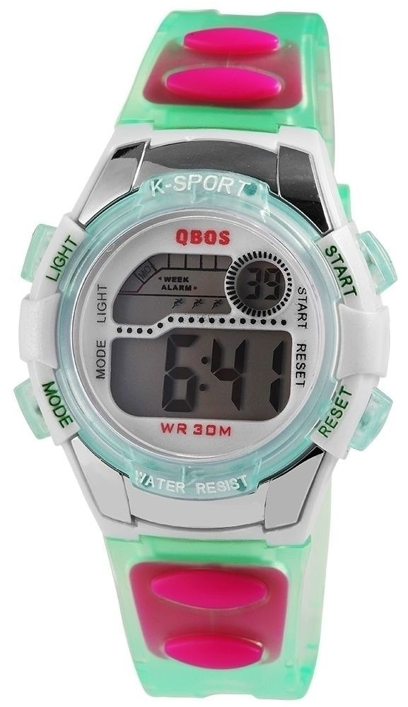 Reloj digital infantil con correa de silicona
