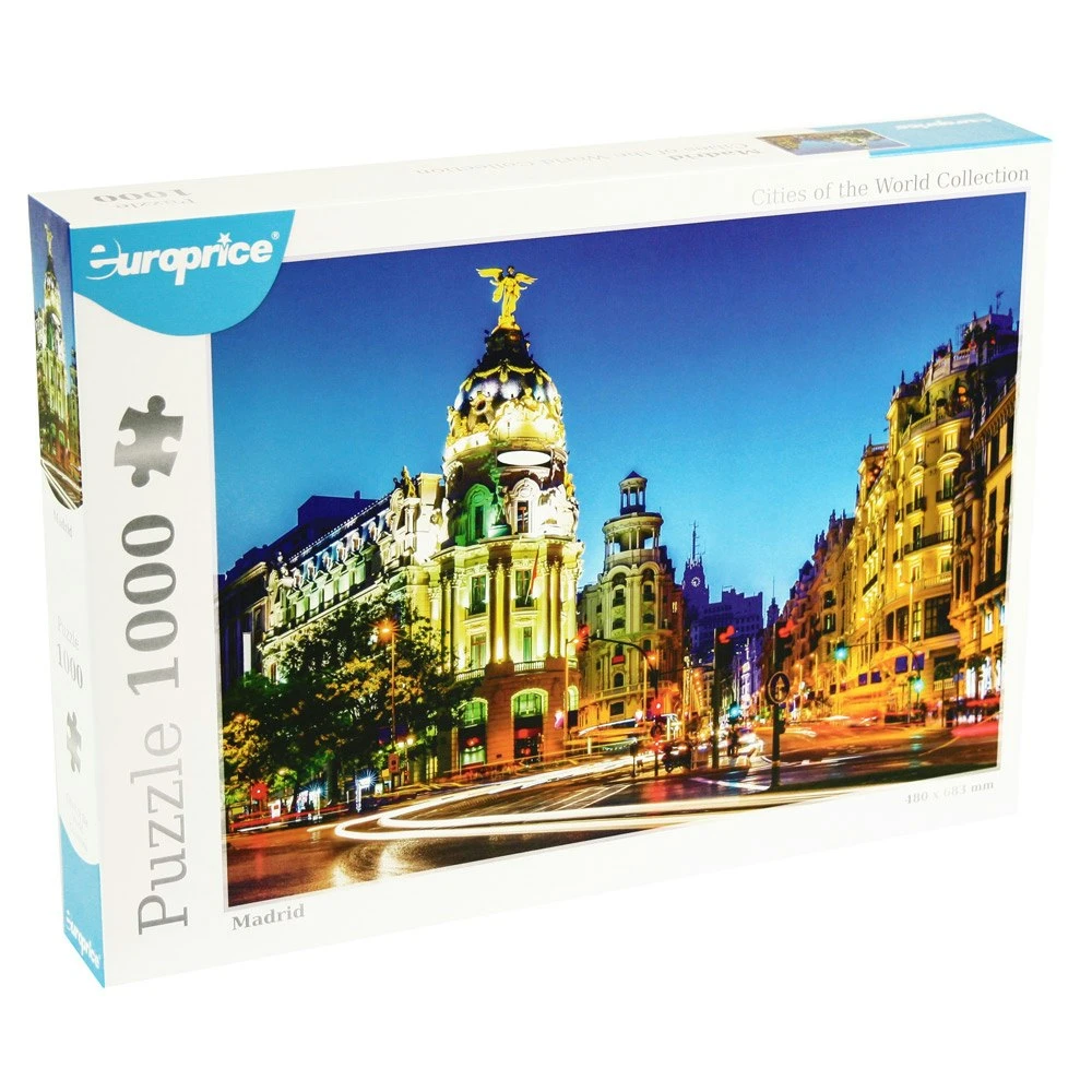 Puzzle Cities of the World Madrid - 1000 piezas