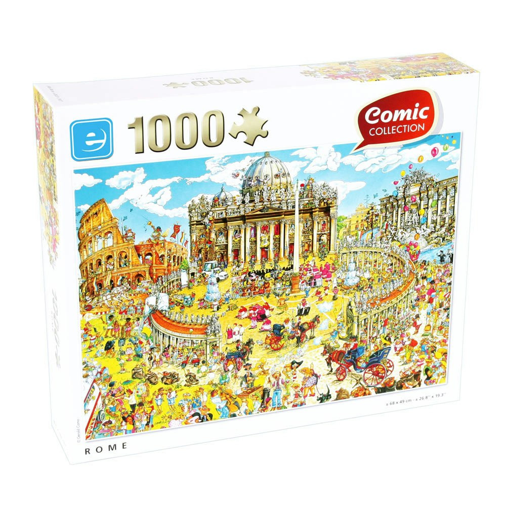 Puzzle de 1000 piezas Comic Roma