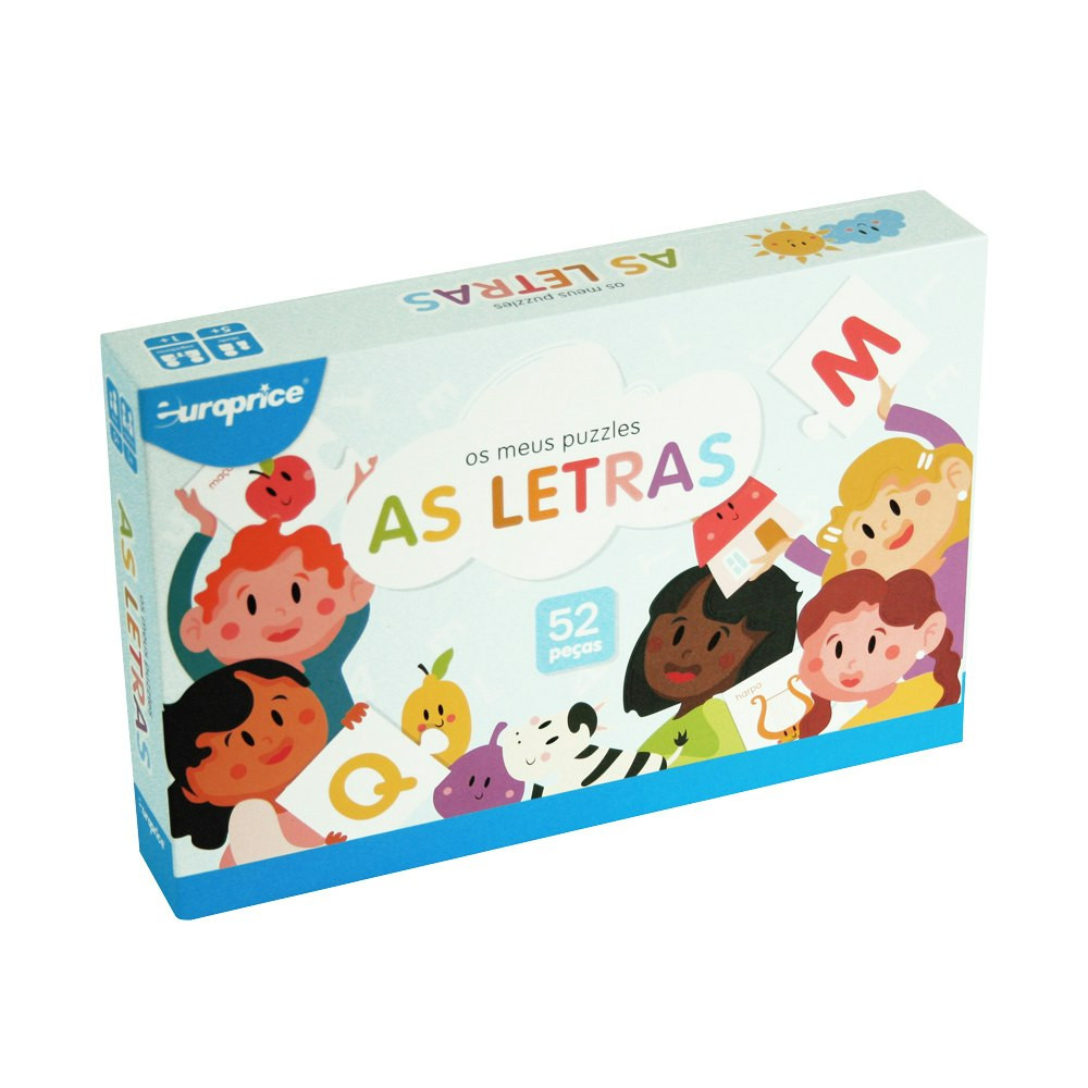 Puzzle educativo de letras - Letras - lote educativo