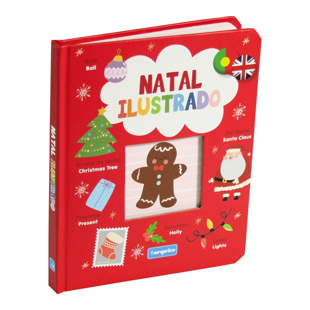 Diccionario Ilustrado de Navidad de Europrice (Portugués)