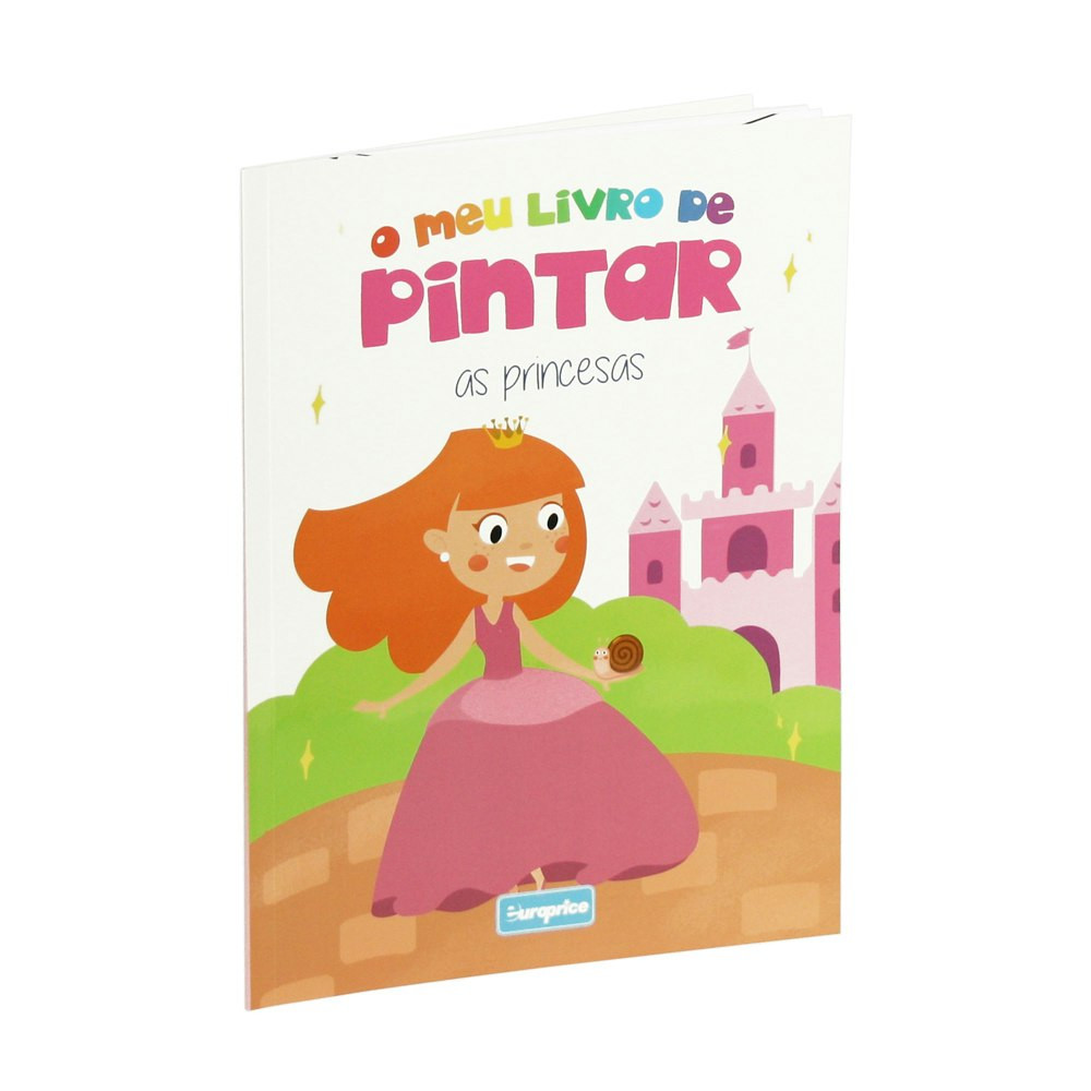 Libro para colorear: Las Princesas de Europrice (Portugués)