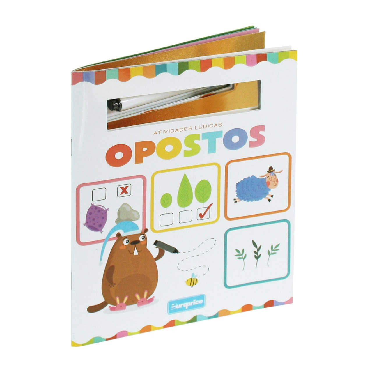 Actividades lúdicas: Opuestos de Europrice (Portugués)