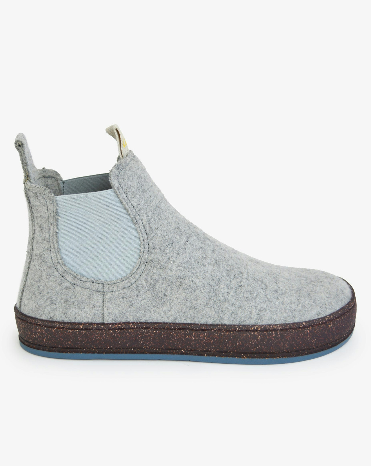 Botín Chelsea barefoot en burel de lana