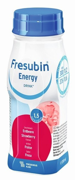 Fresubin Energy Solução Morango 4X200mL
