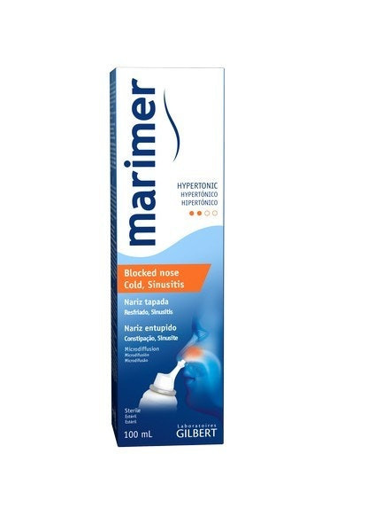 Solución nasal hipertónica agua de mar 100 mL