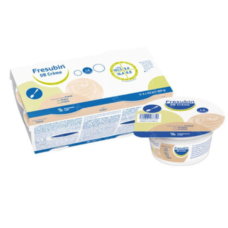 Suplemento nutricional en crema sabor praliné 4 x 125 g