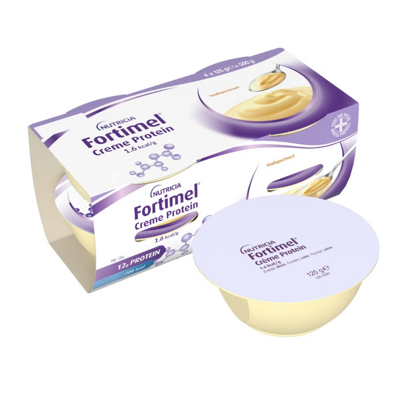 Crema proteica vainilla listo para consumir 4 x 125 g