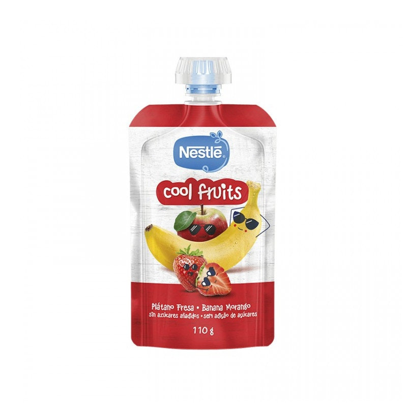 Snack de Fruta Plátano y Fresa para Bebé 110 g