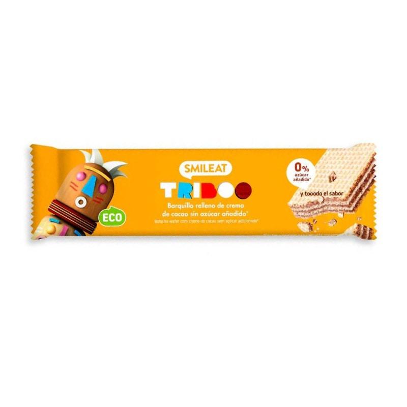 Smileat Triboo Bolacha Wafer com Creme de Cacau 40gr