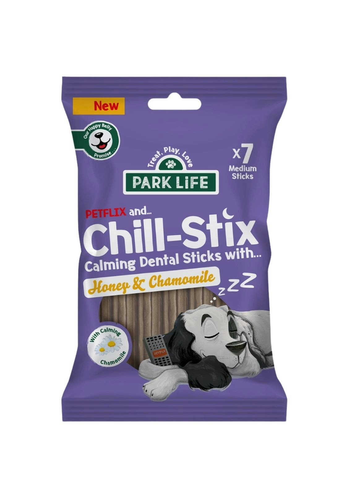 Dental sticks Honey and Chamomile for dog