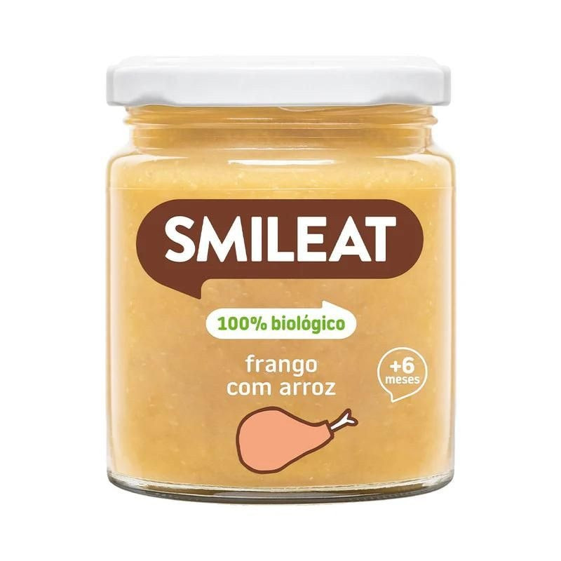 Smileat Boião de Frango com Arroz +6M 230g