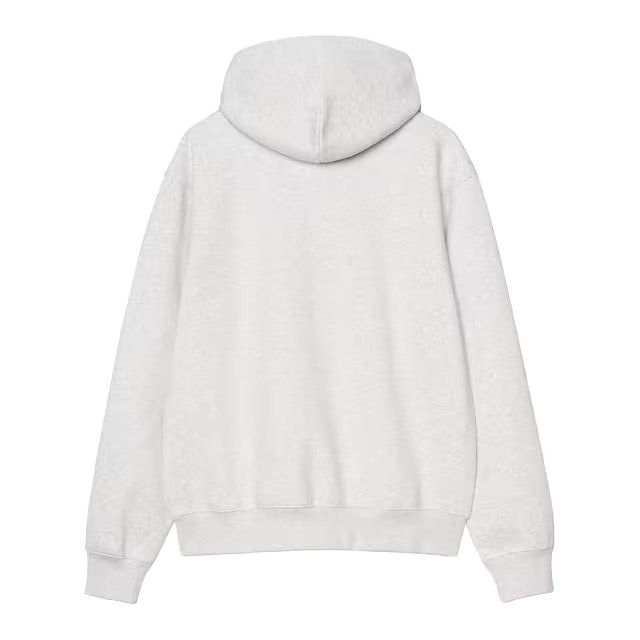 Hooded knit hoodie - Ash Heather