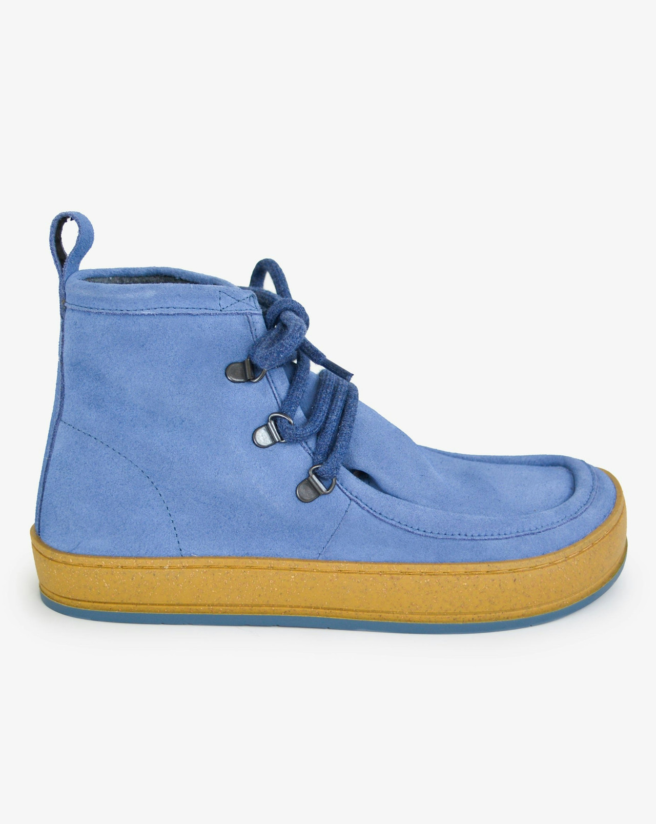 Alea zapatillas barefoot altas de bio-suede