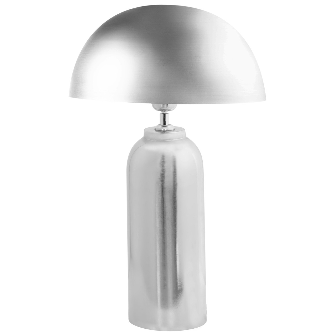Lámpara de mesa Jalangi metal plata
