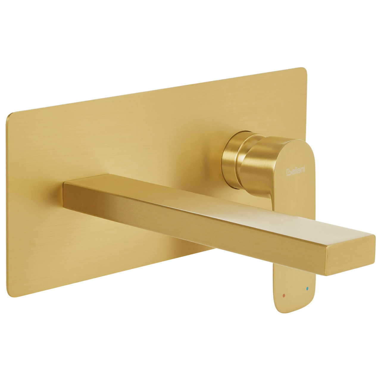 Grifo empotrado monomando Dichato latón dorado