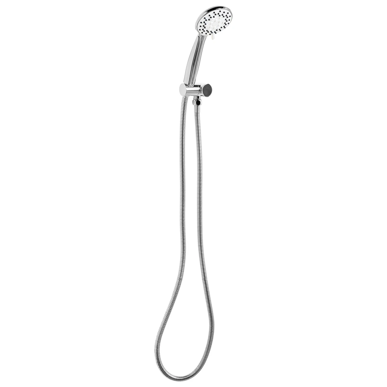 Cabezal de ducha Macay con manguera en ABS y acero inoxidable