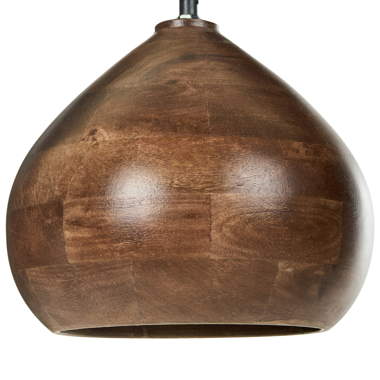 Sanyati pendant lamp in mango wood