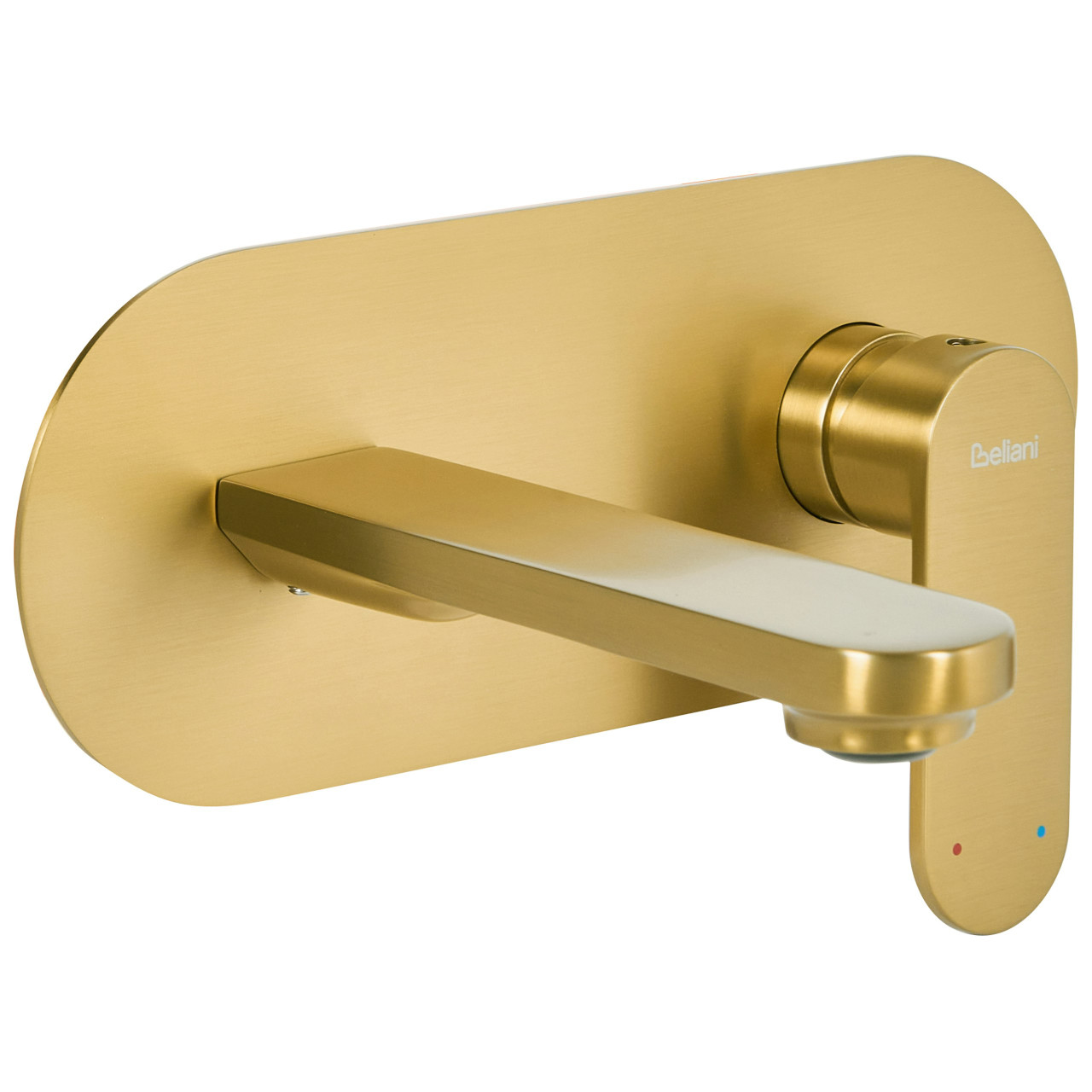Built-in single-lever basin mixer Chapala brass gold finish