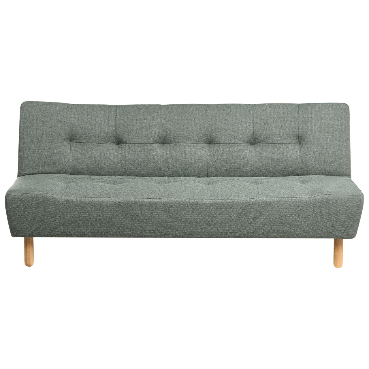Sofá cama Alsten tela verde clic-clac