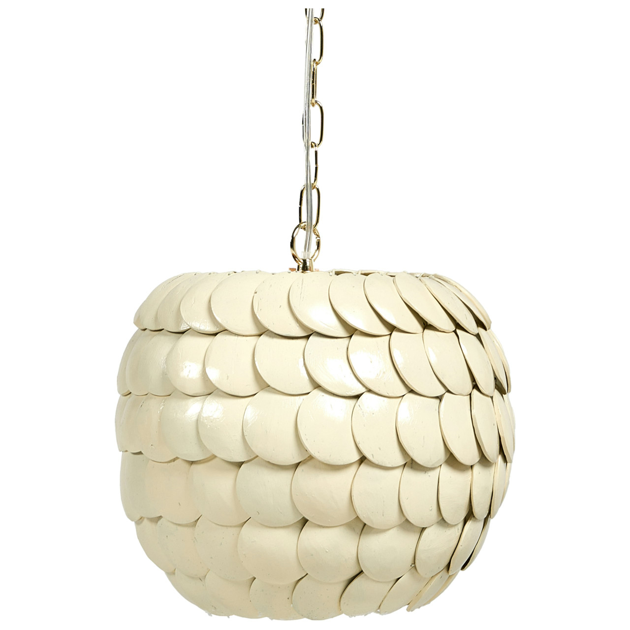 Maskeliya pendant lamp coconut shell beige