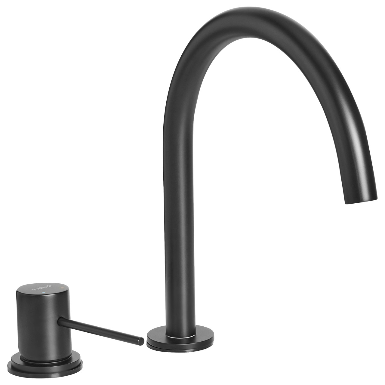Grifo monomando Colico en latón mate negro