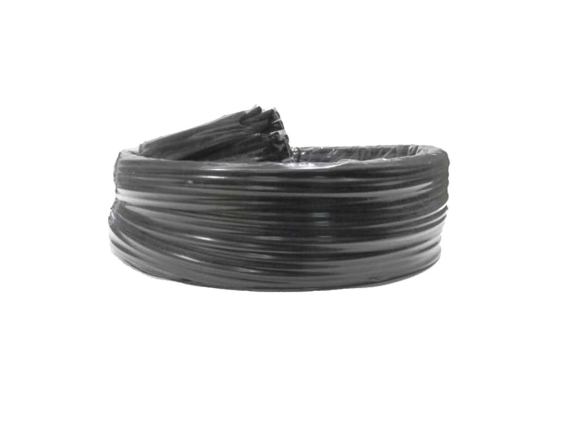 Tubo termorretráctil 2.4 mm negro - 50 unidades