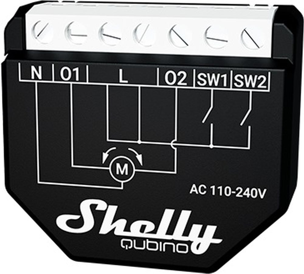 Módulo para Automação de Estores Elétricos Através de Z-Wave com Medição de Potência SHELLY Qubino Wave Shutter