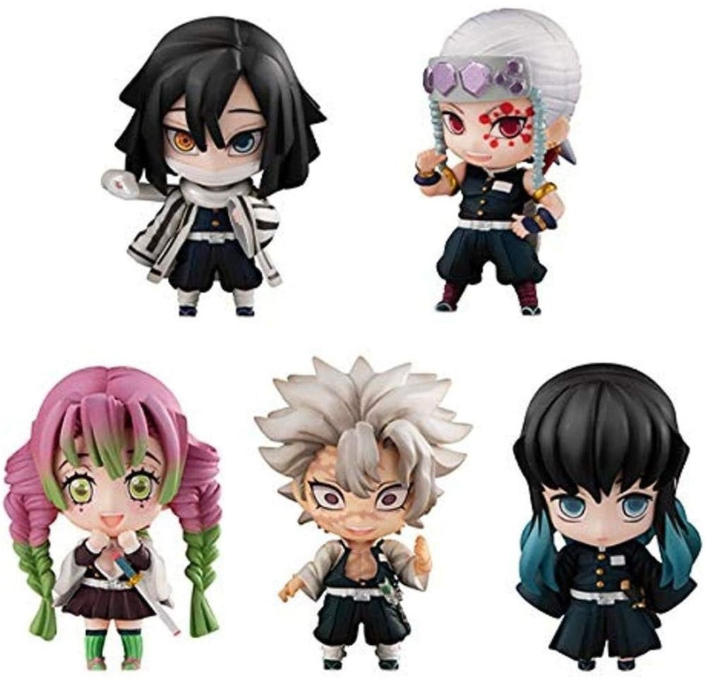 Kimetsu no Yaiba Figures Pack 5 Pieces Tanjiro and Hashira