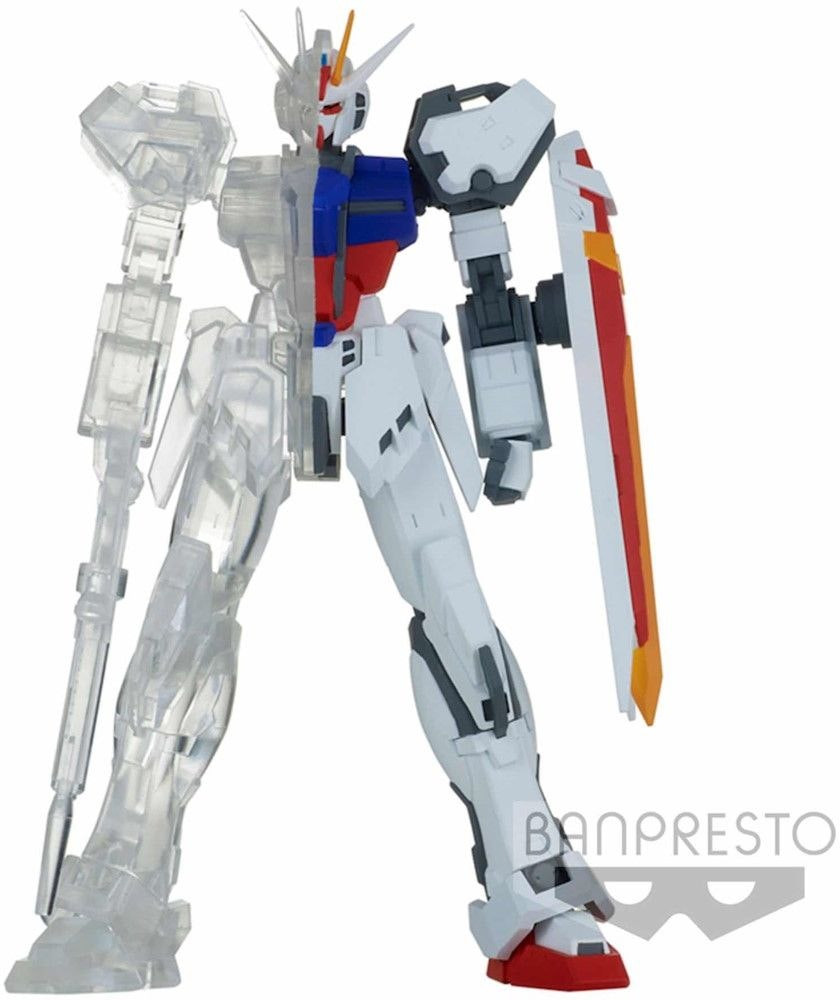Figura Strike Gundam GAT-X105 estructura interna versión A armas