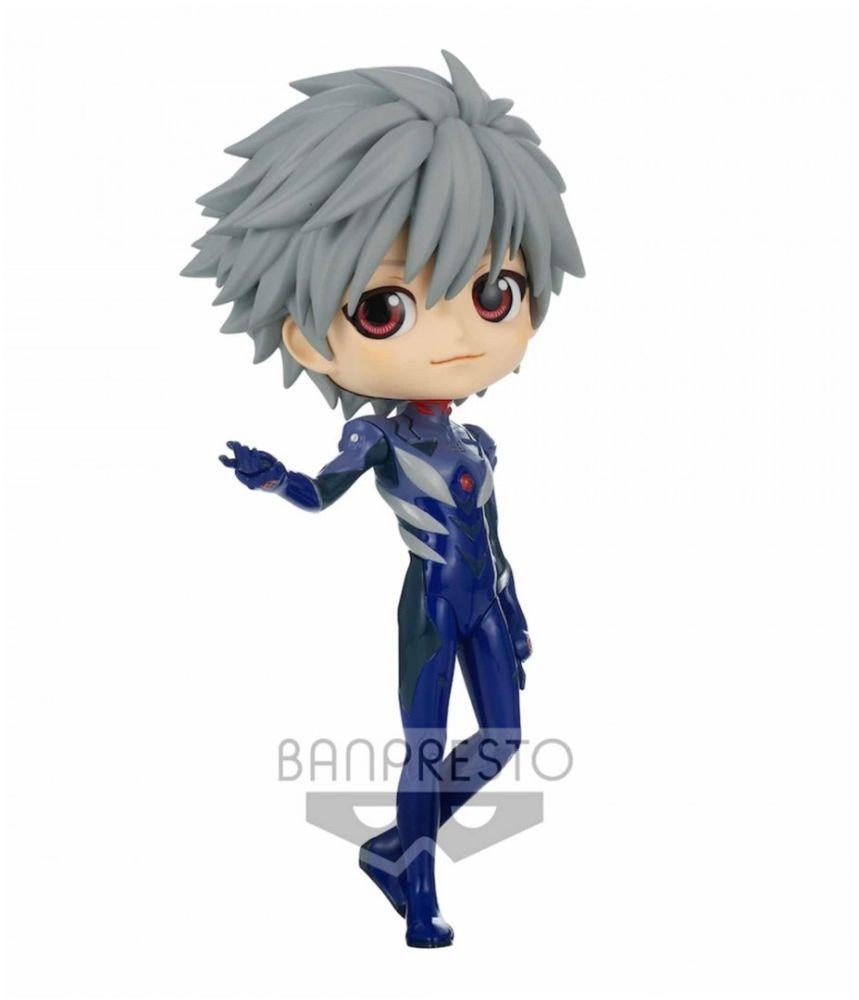 Figura Q Posket Kaworu Nagisa Plugsuit Ver A - Edición Teatral