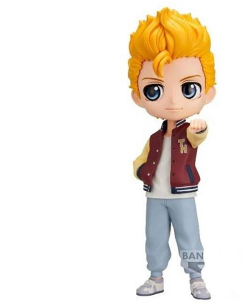 Figura Q Posket Takemichi Hanagaki Tokyo Revengers 14 cm ropa casual