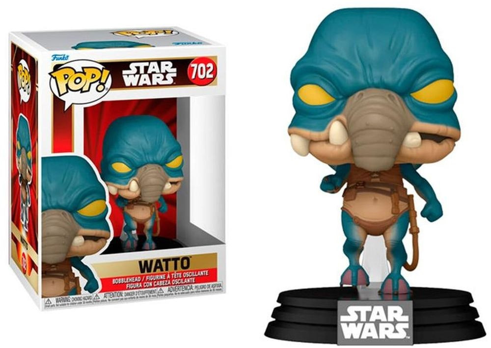Figura Funko Pop Watto - Star Wars La Amenaza Fantasma, 9 cm
