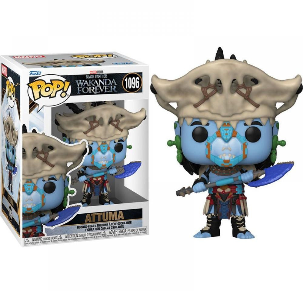 Figura de vinilo Attuma (Pantera Negra: Wakanda Para Siempre) Funko Pop 9 cm