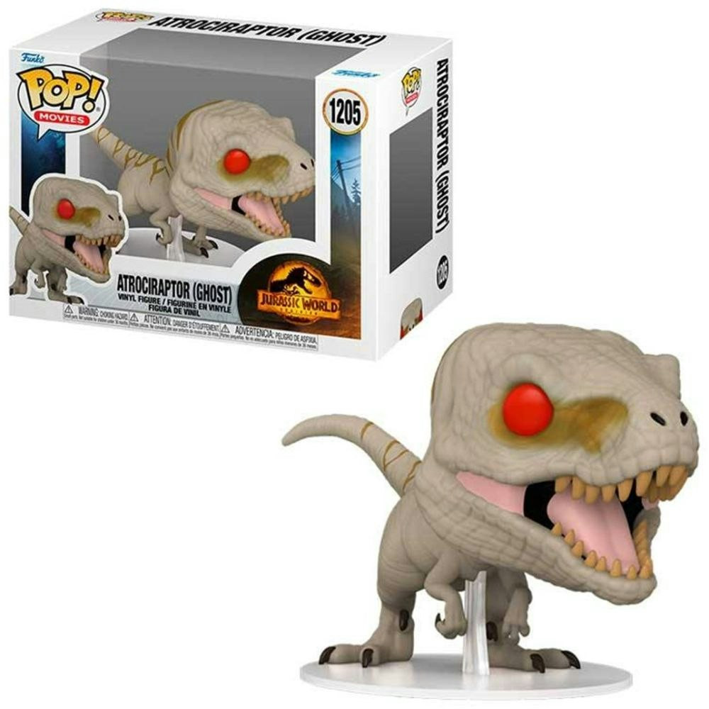Figura de vinilo Atrociraptor Jurassic World 9 cm con caja