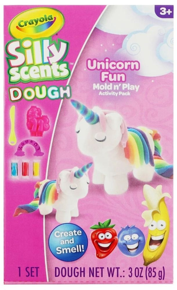 Masas aromáticas con molde 3D unicornio y 3 x 85 g