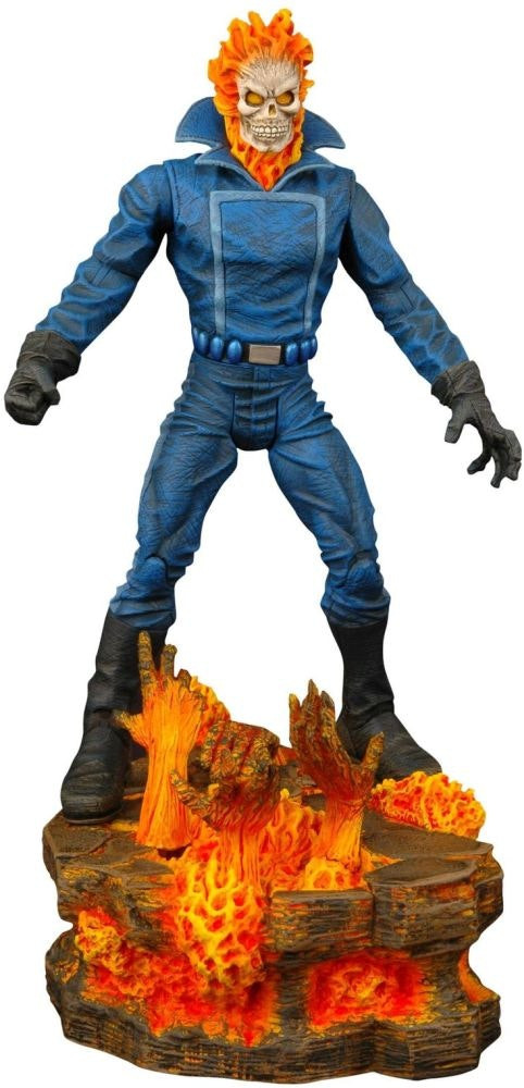 Ghost Rider Marvel Select figure with Underworld base 18 cm