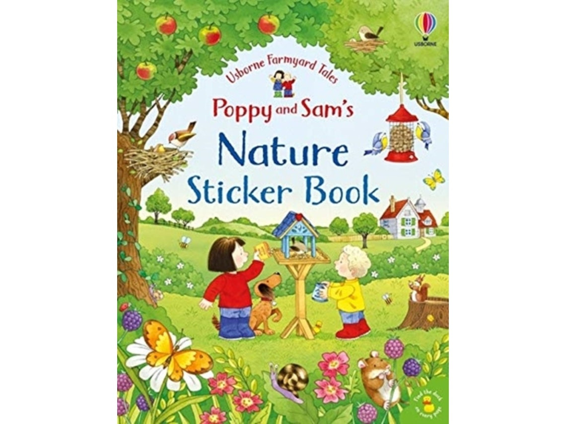 Poppy and Sam's Nature Sticker Book by Kate Nolan (English)